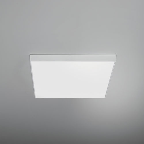 Moderne Deckenleuchte - SKYLUM - LINEA LIGHT GROUP - quadratisch / gebürstetes Aluminium / LED