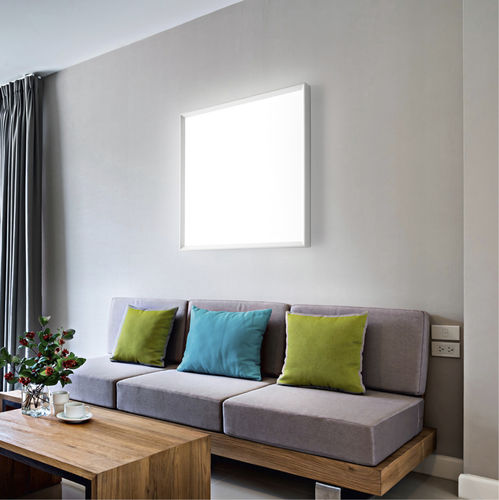 Moderne Deckenleuchte - TARA_MEGA - LINEA LIGHT GROUP - quadratisch / Aluminium / Polymethylmethacrylat (PMMA)