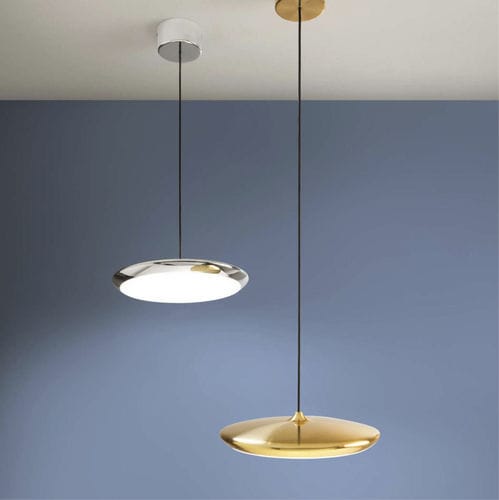 Hängelampe - SINFONIA SYSTEM - VIVALDI - LINEA LIGHT GROUP - aus lackiertem Aluminium / Polymethylmethacrylat (PMMA) / modern
