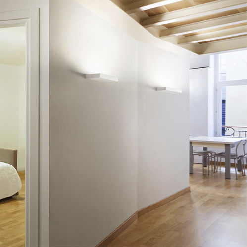 Moderne Wandleuchte - REGOLO - LINEA LIGHT GROUP - für den Innenraum / anodisiertes Aluminium / Polycarbonat