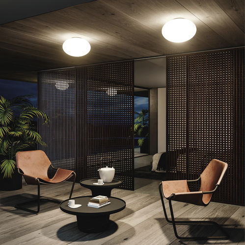 Moderne Deckenleuchte - OH! SMASH_S - LINEA LIGHT GROUP - oval / Polyethylen / LED