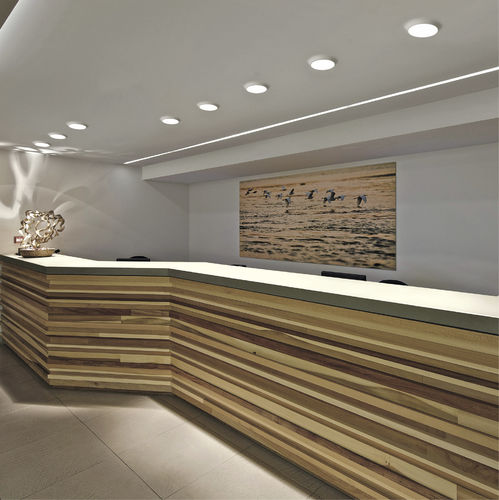 Einbaudownlight - GYPSUM_COLORING_R - LINEA LIGHT GROUP - LED / rund / IP40