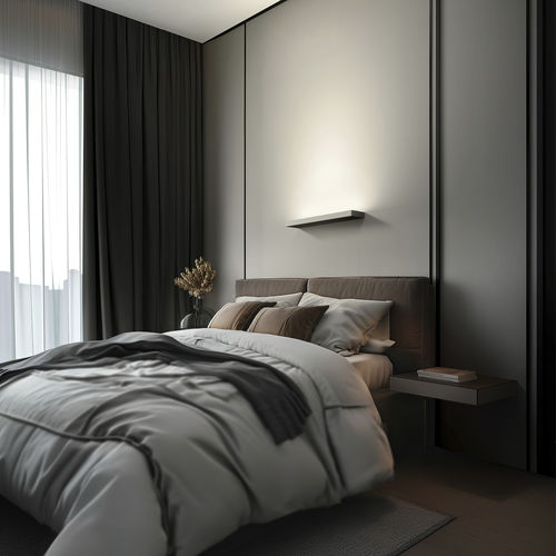 Moderne Wandleuchte - Regolo Mono - LINEA LIGHT GROUP - für den Innenraum / Aluminium / Polycarbonat