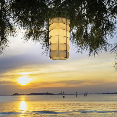Hängelampe - CORNO DUCALE - Siru Lighting - Metalldraht / geblasenes Glas / klassisch