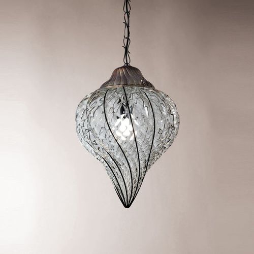 Hängelampe - GOCCIA - Siru Lighting - Muranoglas / geblasenes Glas / klassisch