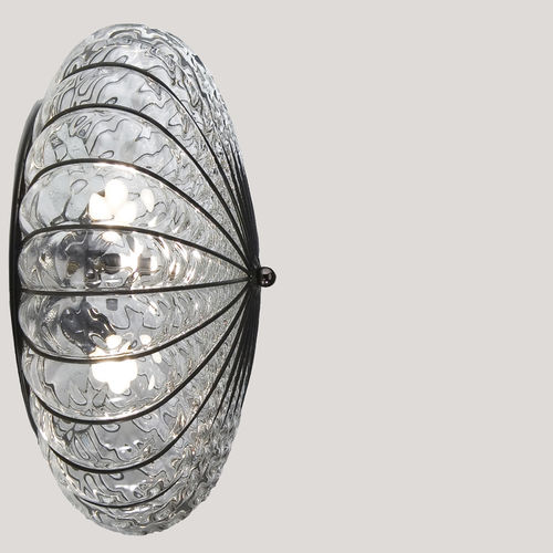 Klassische Wandleuchte - ACCADEMIA - Siru Lighting - für Außenbereich / geblasenes Glas / rund