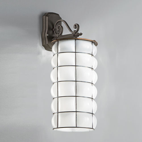 Klassische Wandleuchte - CORNO DUCALE - Siru Lighting - für Außenbereich / Metall / geblasenes Glas