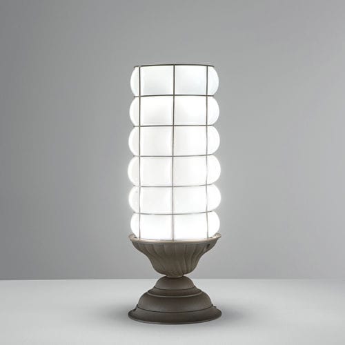 Tragbare Lampe - CORNO DUCALE - Siru Lighting - Metall / geblasenes Glas / klassisch