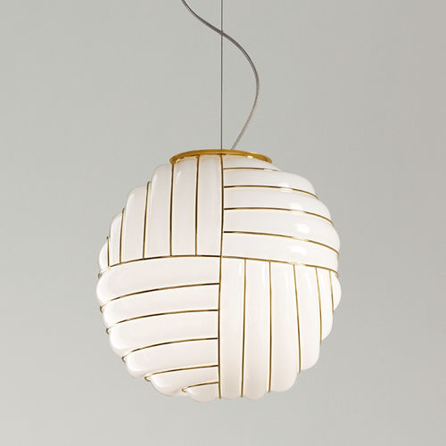 Hängelampe - CARTESIO - Siru Lighting - geblasenes Glas / modern / mit Kabel