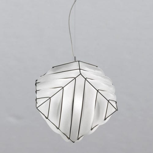 Hängelampe - DADO - Siru Lighting - Drahtgewebe / geblasenes Glas / minimalistisches Design