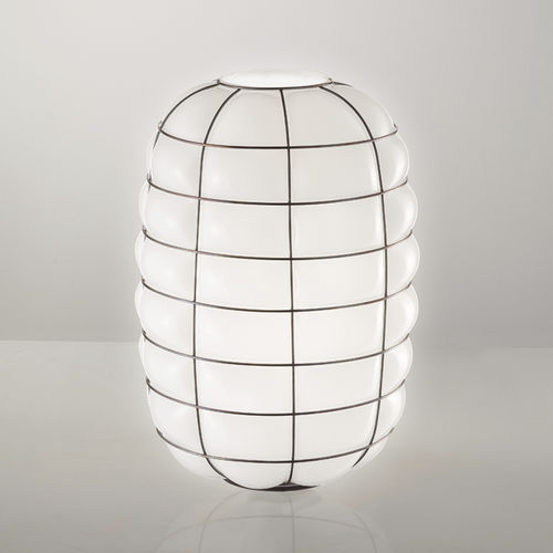 Tischlampe - LANTERNA - Siru Lighting - Metalldraht / aus venezianischem Glas / geblasenes Glas