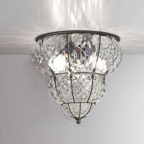 Klassische Deckenlampe - CLASSIC - Siru Lighting - Skulptur / aus venezianischem Glas / geblasenes Glas