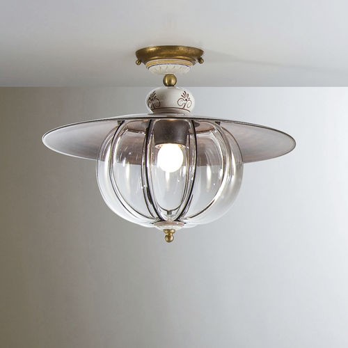 Klassische Deckenlampe - LAMPARA - Siru Lighting - sphärisch / Skulptur / Metall