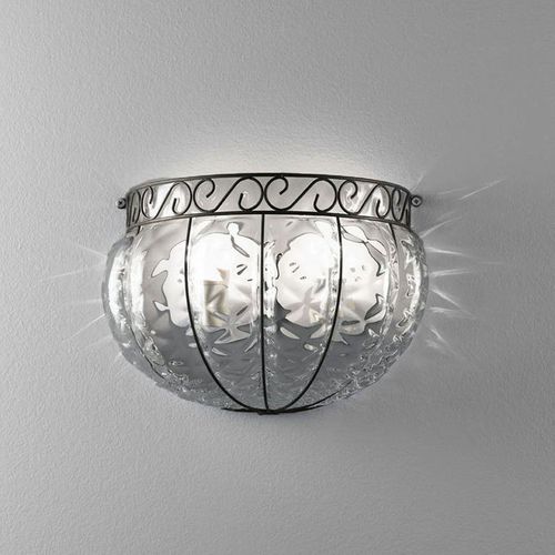 Klassische Wandleuchte - HAREM - Siru Lighting - für den Innenraum / Metalldraht / geblasenes Glas
