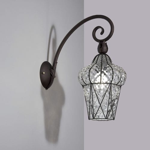 Moderne Wandleuchte - PIAZZA - Siru Lighting - für den Innenraum / Metall / geblasenes Glas