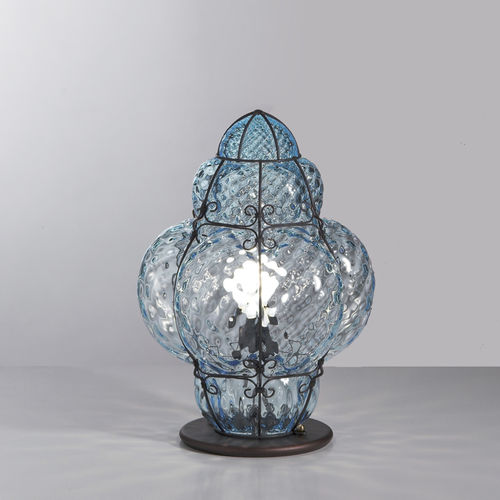 Tischlampe - CLASSIC - Siru Lighting - Metalldraht / aus venezianischem Glas / geblasenes Glas