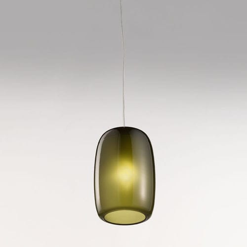 Hängelampe - FORME - Siru Lighting - geblasenes Glas / modern / mit Kabel