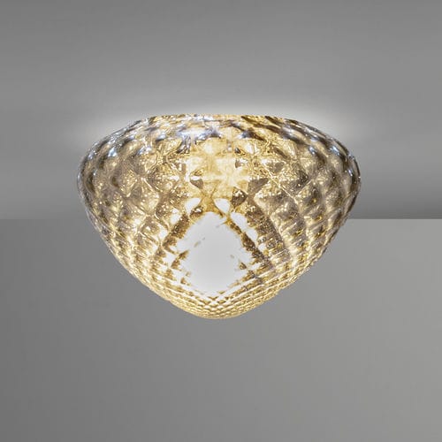 Moderne Deckenleuchte - CUORE - Siru Lighting - konisch / geblasenes Glas / LED