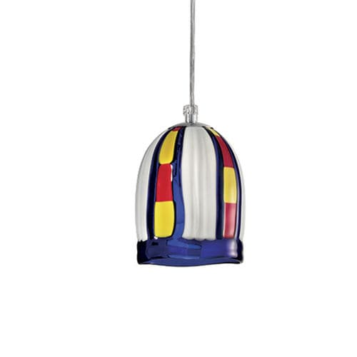 Hängelampe - LE CANNE - PRIMULA - Siru Lighting - geblasenes Glas / modern / mit Kabel