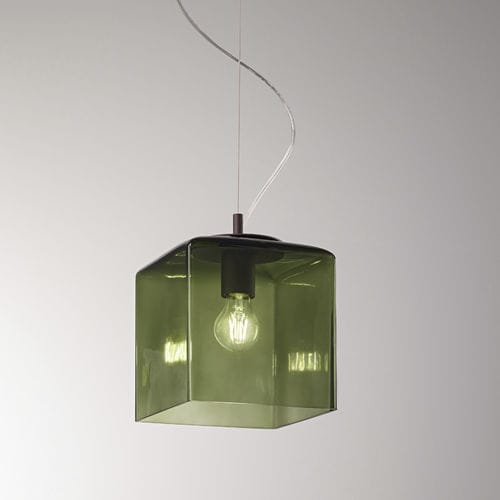 Hängelampe - LESS - Siru Lighting - geblasenes Glas / modern / mit Kabel