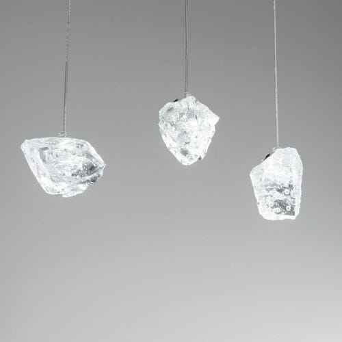 Hängelampe - SASSI - Siru Lighting - geblasenes Glas / organisches Design / mit Kabel