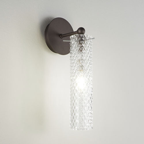 Moderne Wandleuchte - GLAM - Siru Lighting - für den Innenraum / Kristall / zylinderförmig