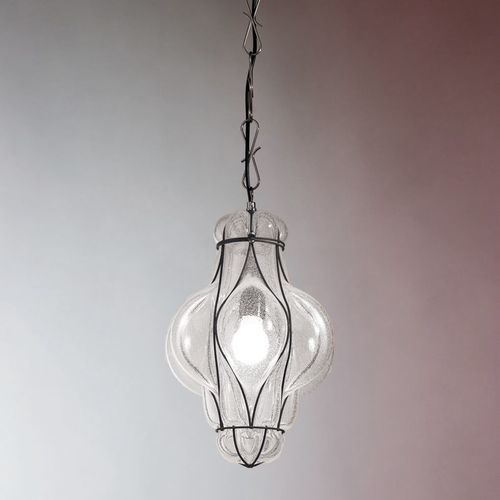 Hängelampe - PONTE - Siru Lighting - geblasenes Glas / klassisch / mit Kabel