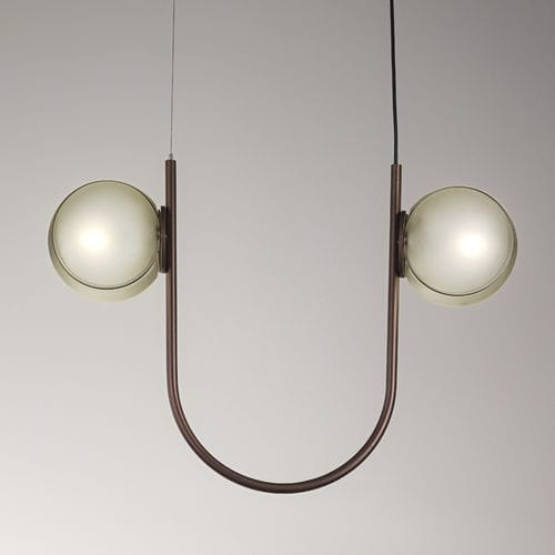 Hängelampe - FLORET - Siru Lighting - geblasenes Glas / modern / mit Kabel