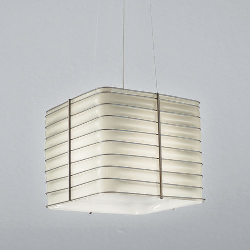 Hängelampe - NETTUNO - Siru Lighting - Drahtgewebe / geblasenes Glas / modern