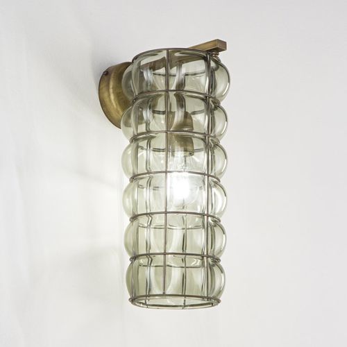 Klassische Wandleuchte - CORNO DUCALE - Siru Lighting - für den Innenraum / Rauchglas / geblasenes Glas