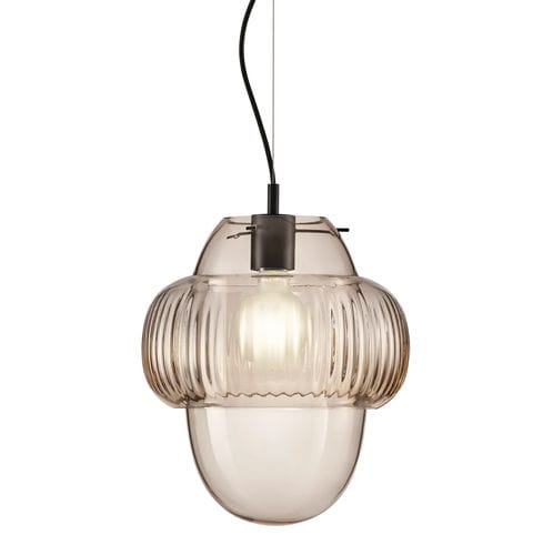 Hängelampe - OROUND - Siru Lighting - geblasenes Glas / modern / mit Kabel