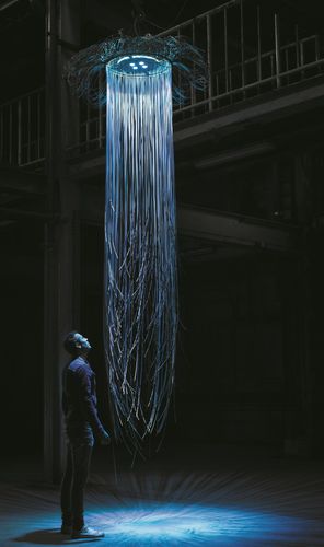Hängelampe - PELAGIA - Quasar Holland - Nickel / modern / mit Kabel