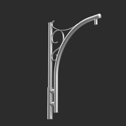 Tragarm für Straßenlaternenpfähle / anodisiertes Aluminium - WA-17/1 - Rosa - ZPSO Stanislaw Rosa