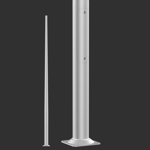 Lichtmast - SAL-2,5/B60 - Rosa - ZPSO Stanislaw Rosa - Aluminium
