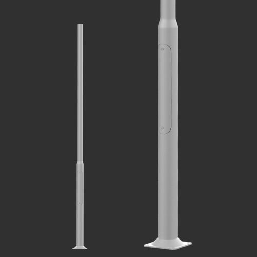 Mast für Verkehrszeichen - SAL SYG 3,6-B120  - Rosa - ZPSO Stanislaw Rosa - Aluminium