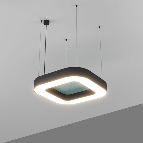 Hängeleuchte - QUANTUM - PROLICHT - LED / quadratisch / IP20