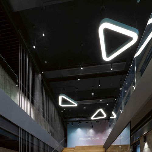 Hängeleuchte - VICTORY - PROLICHT - Aufbau / LED / dreieckig
