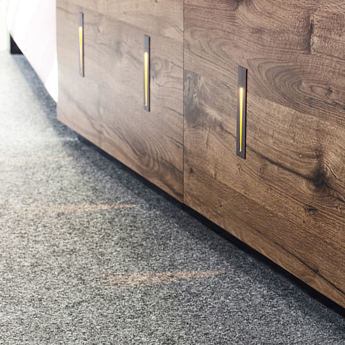 Moderne Wandleuchte - STRING - PROLICHT - für den Innenraum / für Außenbereich / aus lackiertem Stahl