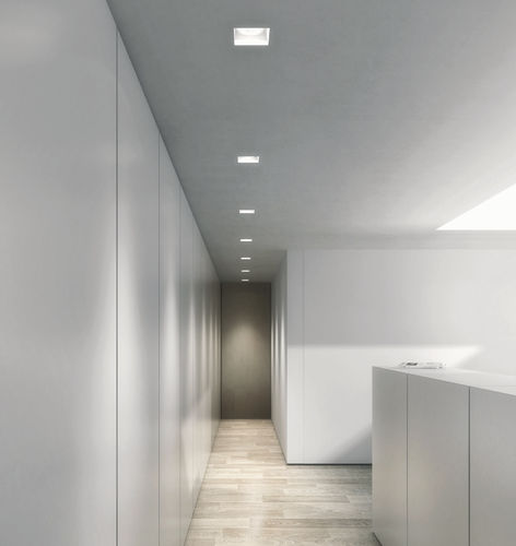 Einbaudownlight - CAVE - PROLICHT - LED / quadratisch / IP44