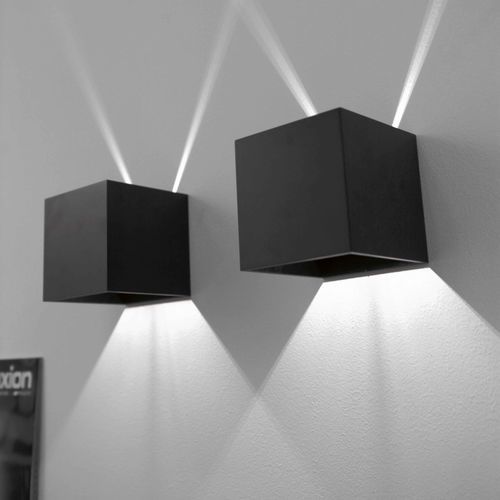 Moderne Wandleuchte - DICE - PROLICHT - für den Innenraum / für Außenbereich / Aluminium