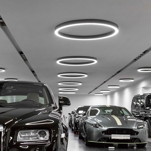 Aufbauleuchte - GLORIOUS SLIM - PROLICHT - LED / ringförmig / mit geometrischen Motiven