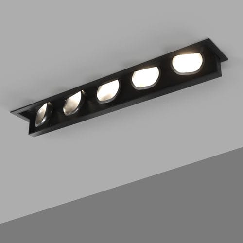 Einbaudownlight - MAGIQ - PROLICHT - LED / vertikal / rechteckig