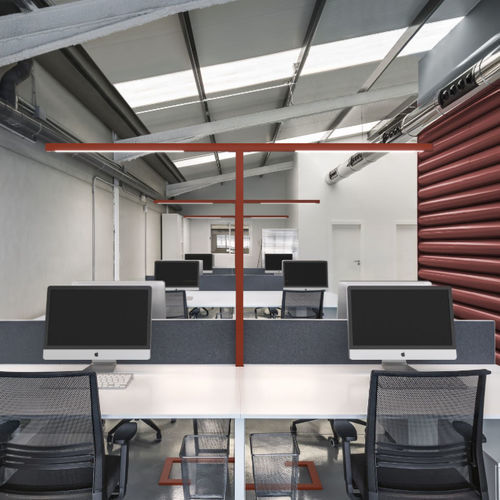 Stehleuchte - SLIDER-F DOUBLE - PROLICHT - extrudiertes Aluminium / modern / mit Kabel