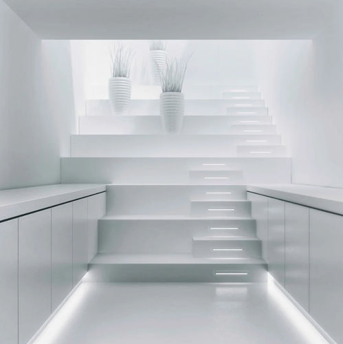 Moderne Wandleuchte - STRING STEP - PROLICHT - für den Innenraum / extrudiertes Aluminium / bündig