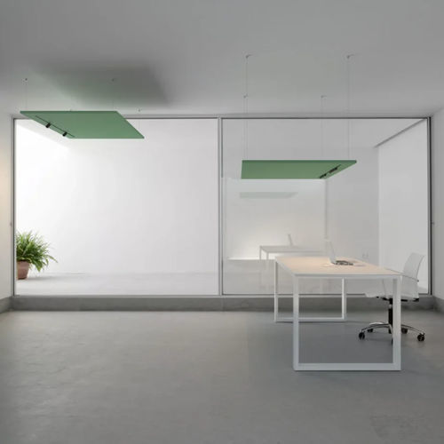 Akustikplatte für Decke - 411-1280 03 42 20 - PROLICHT - für Decke / zur Deckenmontage / Aluminium