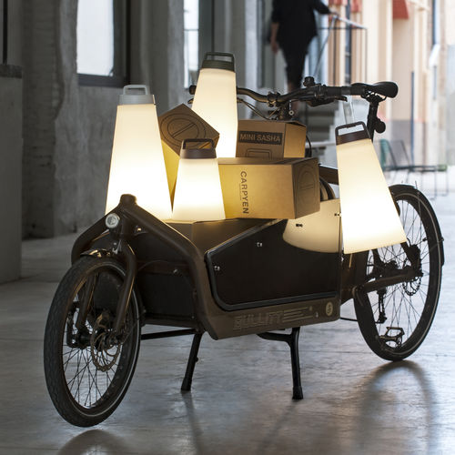 Tragbare Lampe - MINI SASHA - Carpyen, - Aluminium / Polyethylen / modern