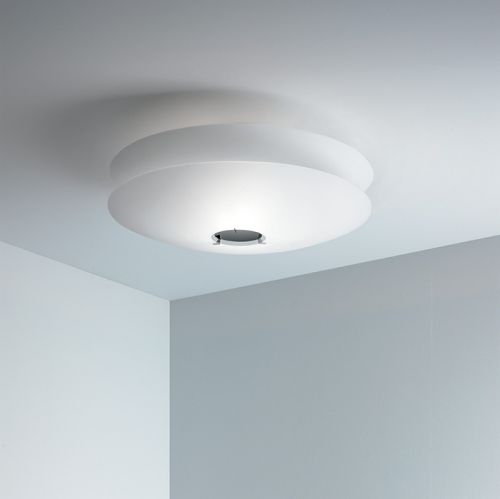 Moderne Deckenleuchte - ODYSSEY - Carpyen, - rund / Glas / mit Glühlampe