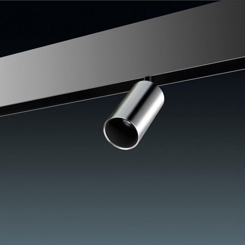 LED-Schienenleuchte - X-GUN - OTY - rund / Aluminium / für Gewerbegebrauch