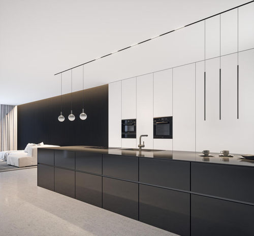 LED-Schienenleuchte - POP BIJOU  - OTY - rund / Messing / Kupfer