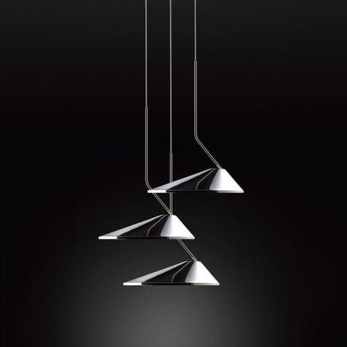 Hängelampe - NÓN LÁ SET 3 - BOVER Barcelona - Aluminium / Gusseisen / Polycarbonat